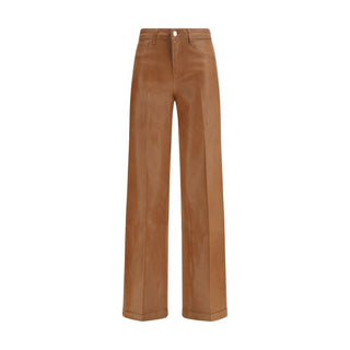 Beige Cotton Jeans Denim