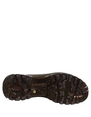 Bronze PVC Pull On Rain Boots Men Shoes