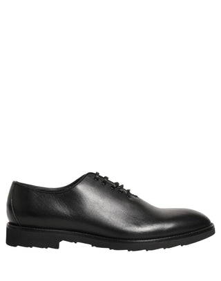 Black Leather Men Oxford Dress Formal Shoes