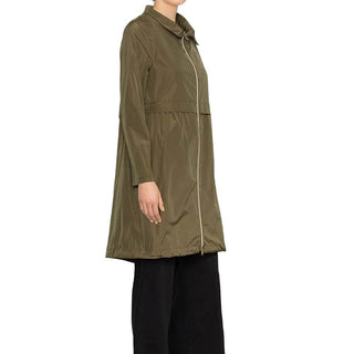 Bicolor Polyester Coat