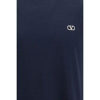 Blue Cotton T-Shirt