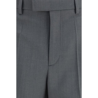 Gray Wool Oves Aries Dress Pants