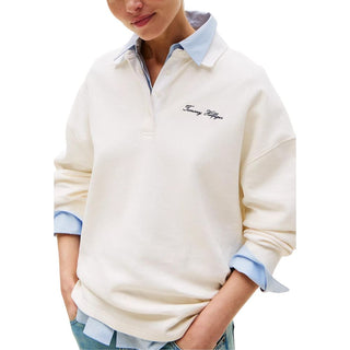 Beige Polyamide Sweatshirt