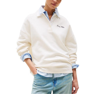 Beige Polyamide Sweatshirt