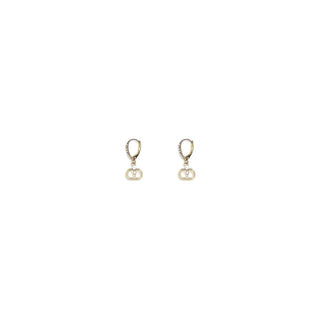 Gold Metal Earrings