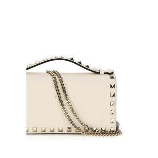 Cartera Bos Taurus de piel de becerro beige