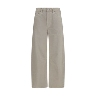 Beige Cotton Jeans Denim