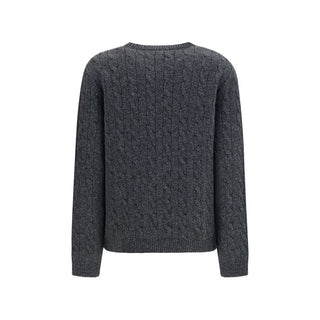 Sudadera gris de lana Oves Aries