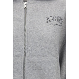 Sudadera gris de algodón