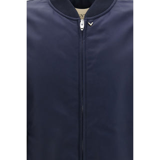 Blue Polyamide Bomber