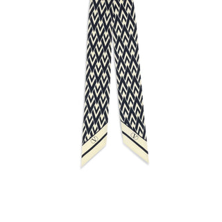 Blue Silk Scarf
