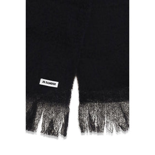 Black Wool Oves Aries Scarf