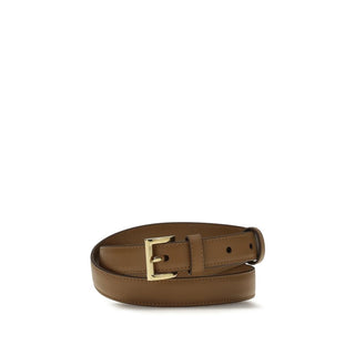 Beige Calf Leather Bos Taurus Regular Belt