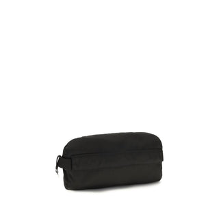 Black Recycled Polyamide Clutch Bag