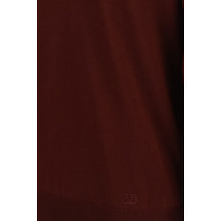 Bordeaux Wool Oves Aries Polo Shirt