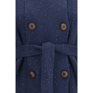Blue Cotton Coat