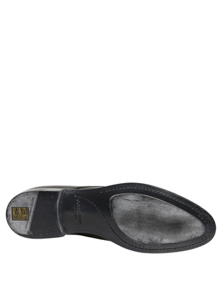 Dress Black Leather Lace Up Derby Men Shoes