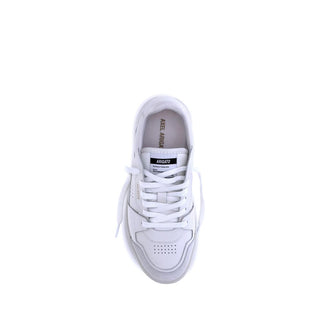 White Calf Leather Bos Taurus Athletic Sneakers