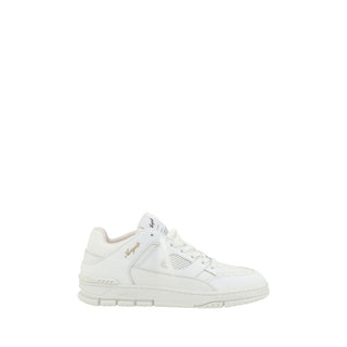 White Calf Leather Bos Taurus Athletic Sneakers