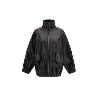 Black Lamb Ovis Aries Aries Leather Jacket
