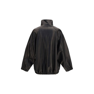 Black Lamb Ovis Aries Aries Leather Jacket