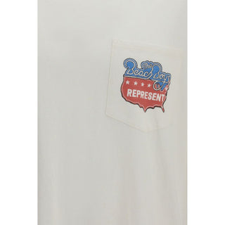 Camiseta de algodón blanca