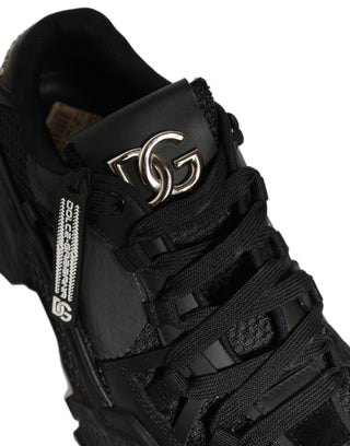 Black Airmaster Low Top Sneakers Shoes