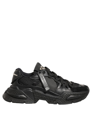 Black Airmaster Low Top Sneakers Shoes
