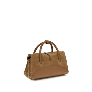 Brown Calf Leather Bos Taurus Handbag