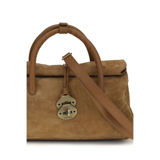 Brown Calf Leather Bos Taurus Handbag