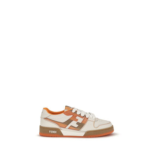 Multicolor Leather Athletic Sneakers