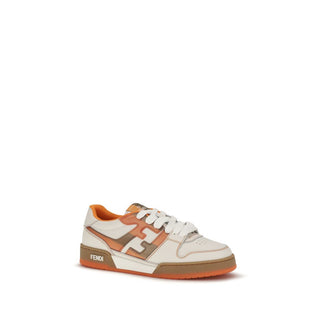 Multicolor Leather Athletic Sneakers