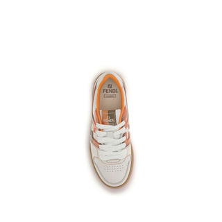 Multicolor Leather Athletic Sneakers