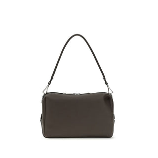 Bolso de hombro de cuero de becerro marrón Bos Taurus  
