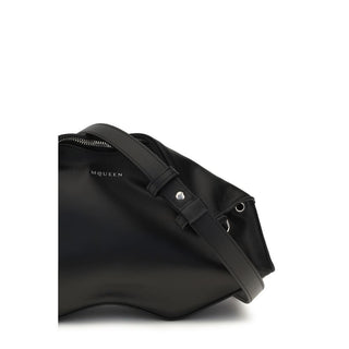 Bolso de mano Bos Taurus de cuero de becerro negro