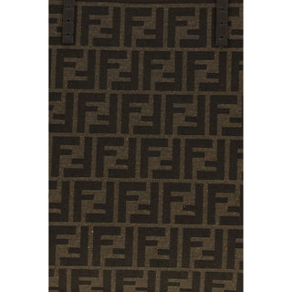 Brown Fabric Shoulder Bag