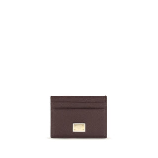 Cartera Bos Taurus de piel de becerro marrón