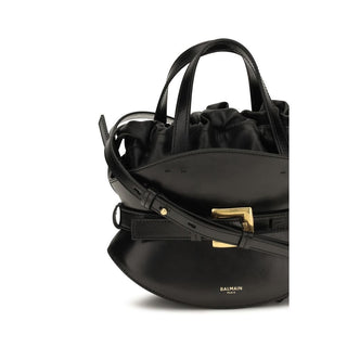 Black Calf Leather Bos Taurus Shoulder Bag
