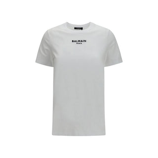 Camiseta de algodón blanca