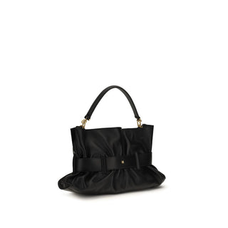 Black Calf Leather Bos Taurus Handbag