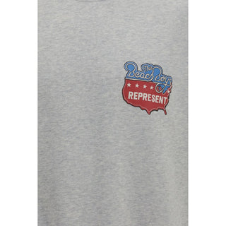 Sudadera gris de algodón