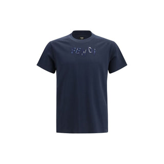 Blue Cotton T-Shirt