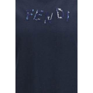 Blue Cotton T-Shirt