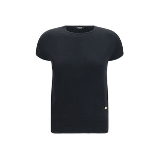 Black Wool Oves Aries Sleeveles Sweater