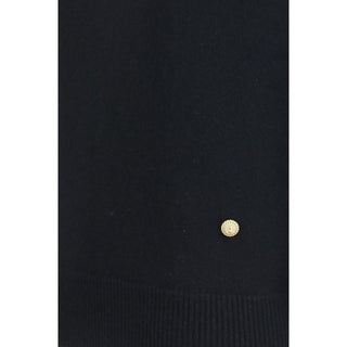 Black Wool Oves Aries Sleeveles Sweater