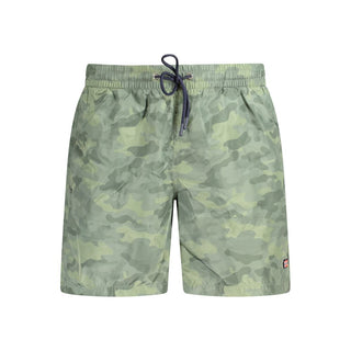 Boxer verde de poliéster para hombre