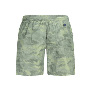 Boxer verde de poliéster para hombre
