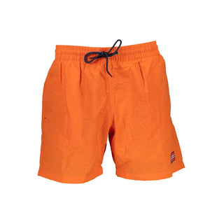 Traje de baño para hombre de poliamida naranja
