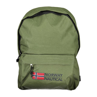 Mochila para hombre de poliéster verde