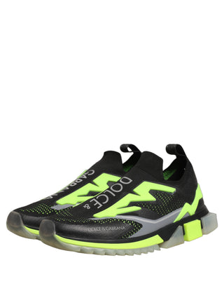 Black Green Sorrento Low Top Sneakers Shoes